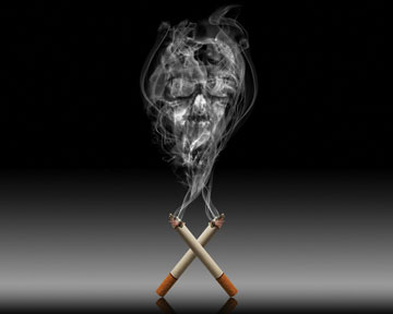 Курение увеличивает риск развития ТЭЛА